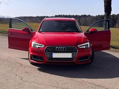 Usata Audi A4 Ambiente 190 CV (139 kW) 2017 Rosso Station wagon