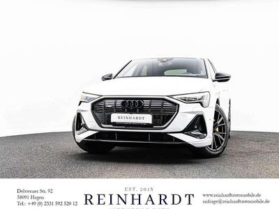 Gebraucht Audi e-tron Sportback Black Edition 300 kW (408 PS) 2023 Gletscherweiß metallic SUV