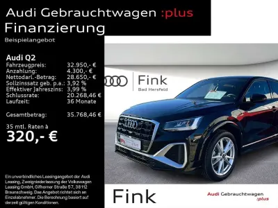 Gebraucht Audi Q2 S-Line 150 PS (110 kW) 2025 Schwarz SUV