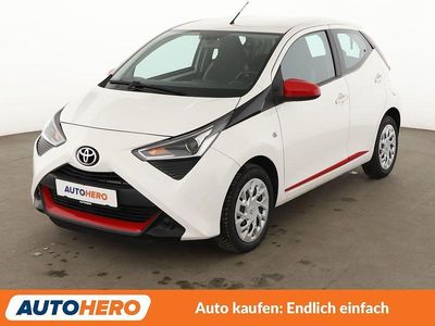 Gebraucht Toyota Aygo X-clusiv 72 PS (52 kW) 2019 Weiß Kleinwagen