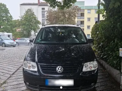 Gebraucht VW Touran 140 PS (102 kW) 2006 Schwarz Van / Kleinbus