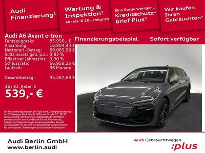 Gebraucht Audi A6 e-tron Performance 269 kW (367 PS) 2026 Magnetgrau Kombi