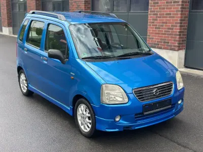 Gebraucht Suzuki Wagon R+ GL 76 PS (55 kW) 2002 Blau Van / Kleinbus