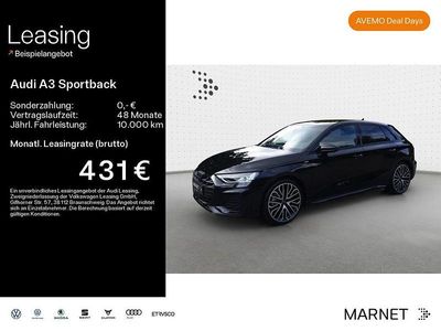 Neu Audi A3 S-Line 150 PS (110 kW) 2026 Schwarz Limousine