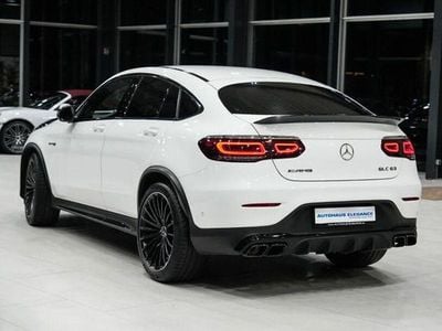 Gebraucht Mercedes GLC63 AMG AMG 476 PS (350 kW) 2022 Polarweiss  unilack Coupé