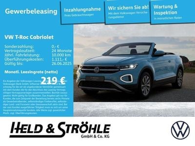 VW T-Roc Cabriolet