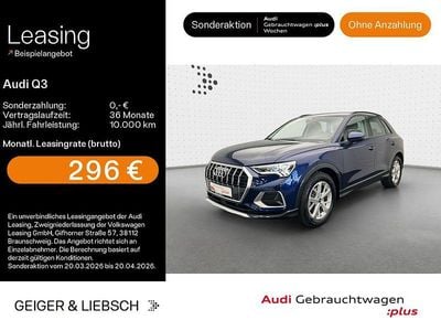 Gebraucht Audi Q3 Advanced 150 PS (110 kW) 2025 Blau SUV