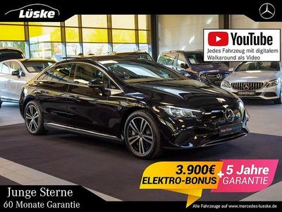 Obsidianschwarz Gebraucht 2024 Mercedes EQE300 Advanced Plus Limousine | 44.900 € (Fairer Preis)