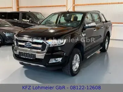 Brugt Ford Ranger Limited 200 HK (147 kW) 2017 Sort Pickup / Ladvogn