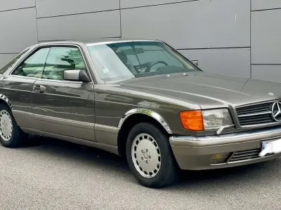 Gebraucht Mercedes 500 265 PS (194 kW) 1986 Anthrazitgrau metallic (172u) Coupé