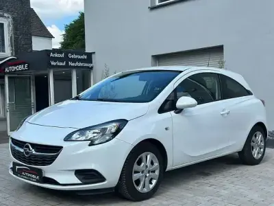 Gebraucht Opel Corsa Edition 90 PS (66 kW) 2015 Schneeweiss/summitwhite/arctic Kleinwagen