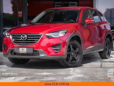 Gebraucht Mazda CX-5 Exclusive-Line 150 PS (110 kW) 2016 Rot SUV