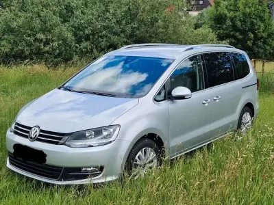 Gebraucht VW Sharan Highline 184 PS (135 kW) 2017 Silber Van / Kleinbus
