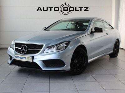 Gebraucht Mercedes E200 AMG line 184 PS (135 kW) 2015 Silber/grau (metallic) Coupé