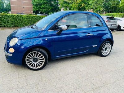 Gebraucht Fiat 500 Lounge 69 PS (50 kW) 2010 Blau Kleinwagen