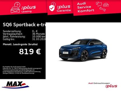 Ascariblau metallic Neu 2025 Audi SQ6 e-tron Edition .1 SUV | 85.979 €