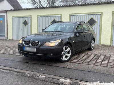 Schwarz Gebraucht 2009 BMW 525 Kombi | 4.200 €