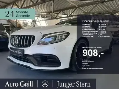 Gebraucht Mercedes C63 AMG AMG 510 PS (375 kW) 2022 Designo diamantweiss bright Coupé