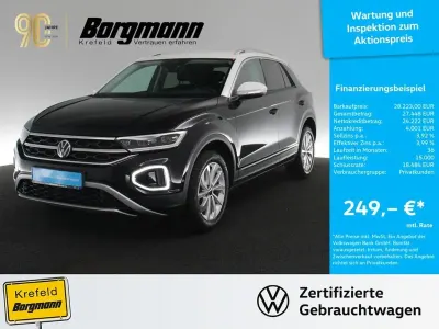 Second-hand VW T-Roc Style 150 CP (110 kW) 2024 Negru SUV