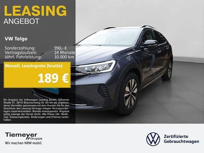 Gebraucht VW Taigo Goal 116 PS (85 kW) 2025 Grau SUV