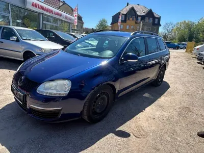 Gebraucht VW Golf V Comfortline 105 PS (77 kW) 2008 Blau Kombi