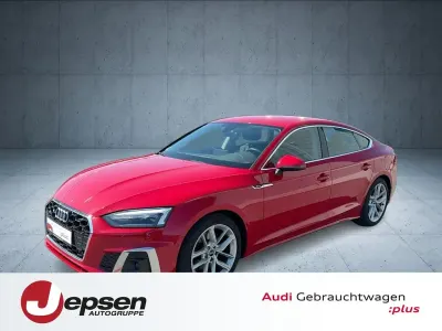 Gebraucht Audi A5 Sportback S-Line 163 PS (119 kW) 2020 Tangorot metallic Kleinwagen