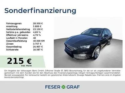 Gebraucht Seat Leon 150 PS (110 kW) 2025 Mitternachtsschwarz Kombi