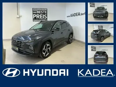 Gebraucht Hyundai Tucson 179 PS (131 kW) 2022 Dark knight / phantom black / mic (metallic) SUV
