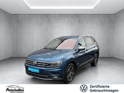 Gebraucht VW Tiguan Allspace Highline 200 PS (147 kW) 2021 Blau SUV