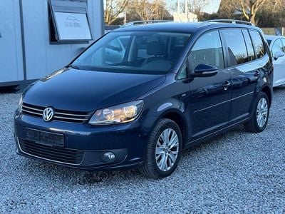 Gebraucht VW Touran Life 105 PS (77 kW) 2013 Blau Van / Kleinbus