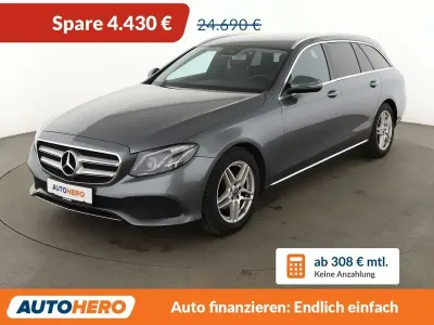 Usado Mercedes E220 Avantgarde 194 CV (142 kW) 2017 Gris Familiar