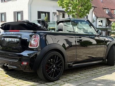 Begagnad Mini John Cooper Works Cabriolet 211 HK (155 kW) 2013 Svart Cab