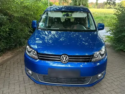 Gebraucht VW Caddy 102 PS (75 kW) 2014 Blau Van / Kleinbus