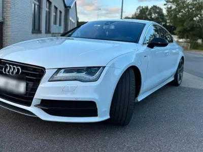 Gebraucht Audi A7 Sportback S-Line 313 PS (230 kW) 2014 Weiß Kleinwagen