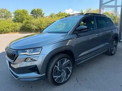 Gebraucht Skoda Karoq SportLine 190 PS (139 kW) 2022 Grau SUV
