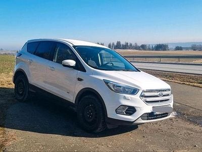 Gebraucht Ford Kuga Trend 150 PS (110 kW) 2017 Weiß SUV