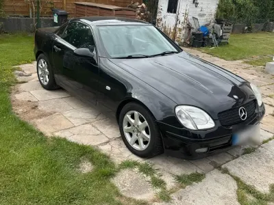 Gebraucht Mercedes SLK200 136 PS (100 kW) 1999 Schwarz Cabrio
