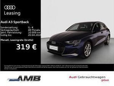Gebraucht Audi A3 Advanced Plus 150 PS (110 kW) 2025 Blau (navarrablau metallic) Limousine