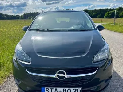 Gebraucht Opel Corsa 101 PS (74 kW) 2015 Schwarz Kleinwagen