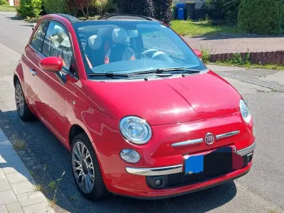 Second-hand Fiat 500C Lounge 101 CP (74 kW) 2010 Roșu Cabrio