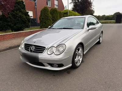 Gebraucht Mercedes CLK500 AMG 306 PS (225 kW) 2003 Silber Coupé