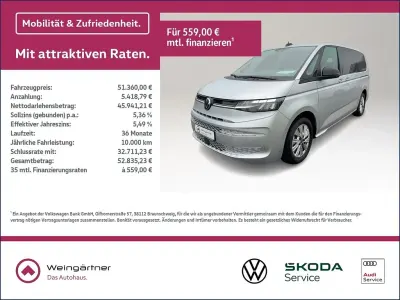 Gebraucht VW Multivan Pro 150 PS (110 kW) 2024 Silber Van / Kleinbus