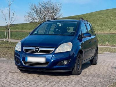 Usata Opel Zafira 115 CV (84 kW) 2009 Blu Monovolume