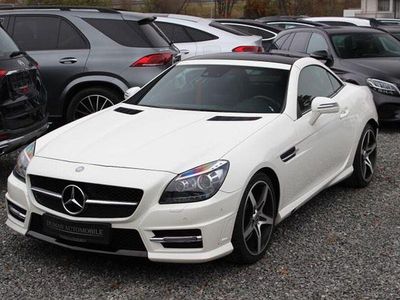 Gebraucht Mercedes SLK250 AMG 204 PS (150 kW) 2013 Weiß Cabrio