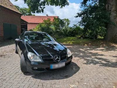 Gebraucht Mercedes SLK200 163 PS (119 kW) 2005 Schwarz Cabrio