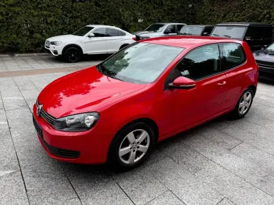 Brugt VW Golf VI Comfortline 105 HK (77 kW) 2010 Rød Hatchback