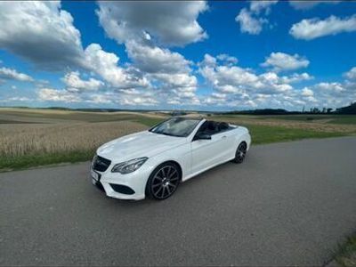 gebraucht Mercedes E350 Cabrio Perlmutweiß neu TÜV