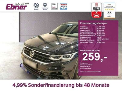 gebraucht VW Tiguan R BLACK STYLE 320PS 4M DSG AHK+KAMERA+KEYLESS+ACC+