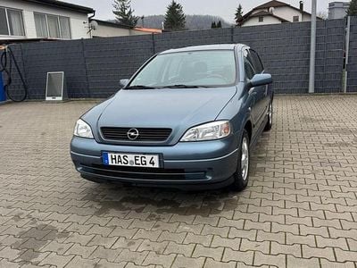 Gebraucht Opel Astra 101 PS (74 kW) 1999 Blau Kleinwagen