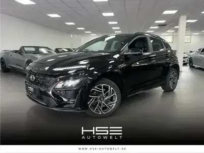 Gebraucht Hyundai Kona N Line 199 PS (146 kW) 2021 Schwarz SUV